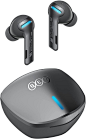 Amazon.co.jp: QCY G1 无线耳机 蓝牙耳机 游戏耳机 ENC降噪功能 支持无线充电 Hi-Fi PX7防水 自动配对 32小时播放 Type-C快速充电 左右分离型 单耳/双耳模式 触摸简单操作 45毫米秒的超低延迟 内置4个麦克风 支持专用应用(灰色) : 电子