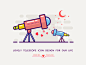#扁平插画#UI设计#Dribbble#