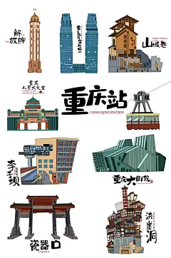 重庆地标建筑 - 小红书
