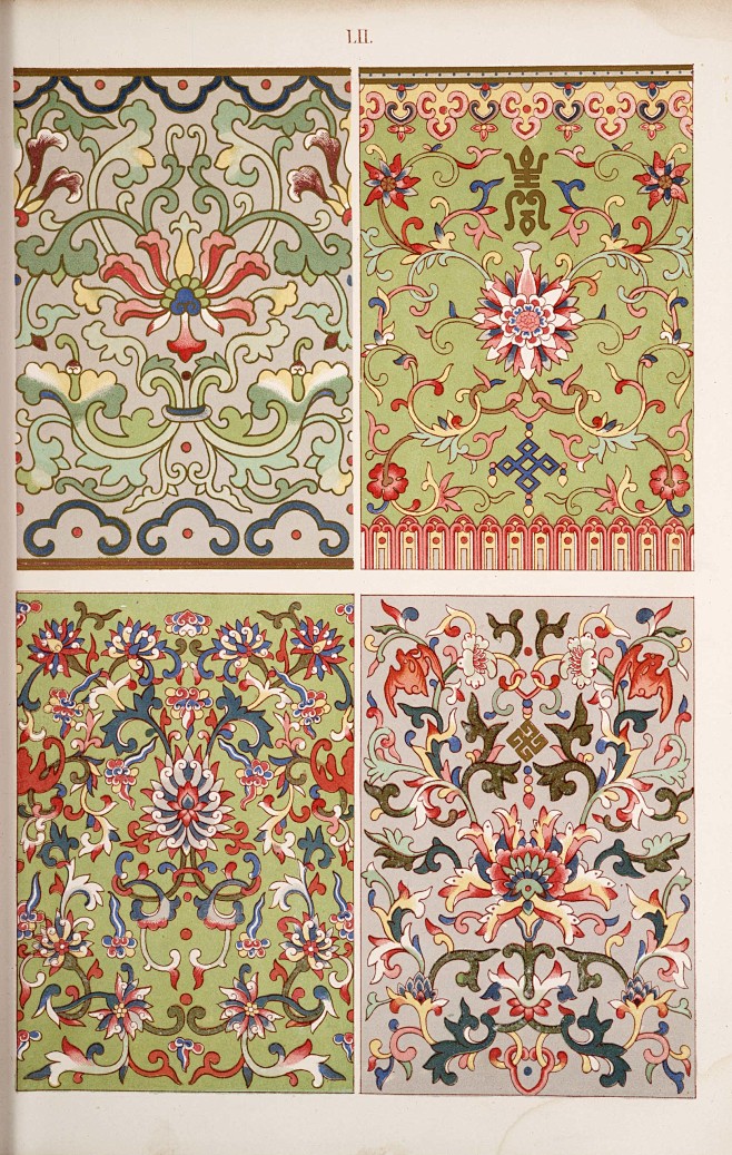 《Examples of Chinese Ornament》[中国装饰纹样图案] #传统# #纹样# #花纹# #图案# (52)