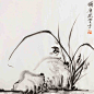 【西泠印社】宋一洲 国画花卉《钱唐抱空子》 书法 笔墨字画 收藏-tmall.com天猫