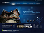 韩国房地产建筑网页设计模板psd素材