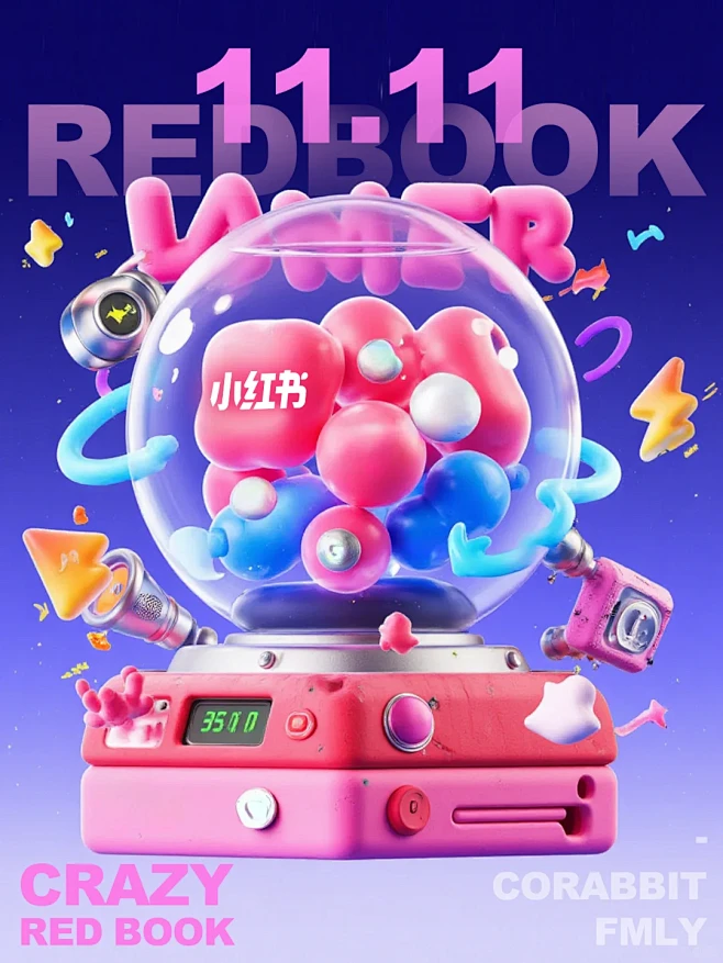 Flux AI创作｜ 听说小红书要玩大乐...
