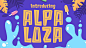 Alpaloza Font › Fontesk : Download Alpaloza font, a kids typeface. Bright and joyful, is what summer bring to us. Just like Alpaloza, it’s all about fun and a smile.