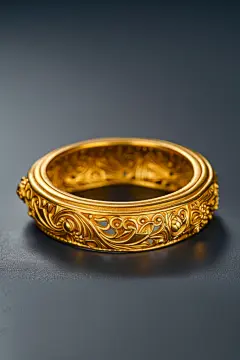 黄金首饰素材摄影图