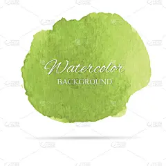 美丽的抽象水彩艺术手绘在白色的背景，刷纹理的标志。这里有文本的位置。完美的标题笔触设计。豪华精品插图