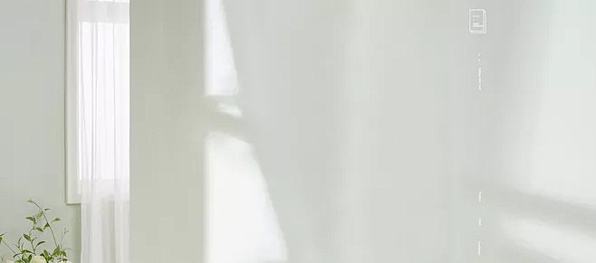 纯色光影背景墙