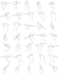 #绘画参考学习#手部各角度的姿势~
