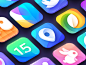 App Icons calendar waffle bunny location icons icon mark logotype logo ios app