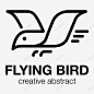 黑白logo矢量图图标 鸽子 UI图标 设计图片 免费下载 页面网页 平面电商 创意素材