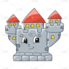 可爱的性格。五彩缤纷的矢量插图。卡通风格。孤立在白色背景上。设计元素。你的设计模板，书籍，贴纸，卡片