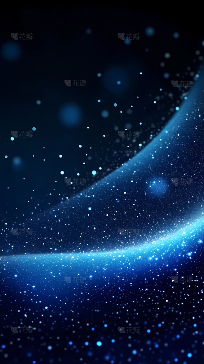 背景系列科技风星空简约粒子背景