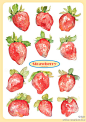 草莓草莓  我最爱的草莓     。