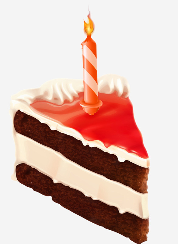 蛋糕蜡烛高清素材 甜食 生日 蛋糕 蜡烛...