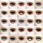BJD眼珠特价B品玻璃眼珠20mm 18mm.16mm.14mm 12mm系列二swdoll-淘宝网