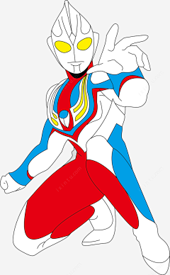 com 超人奥特曼 卡通超人 卡通奥特曼 奥特曼人物 矢量奥特曼超人