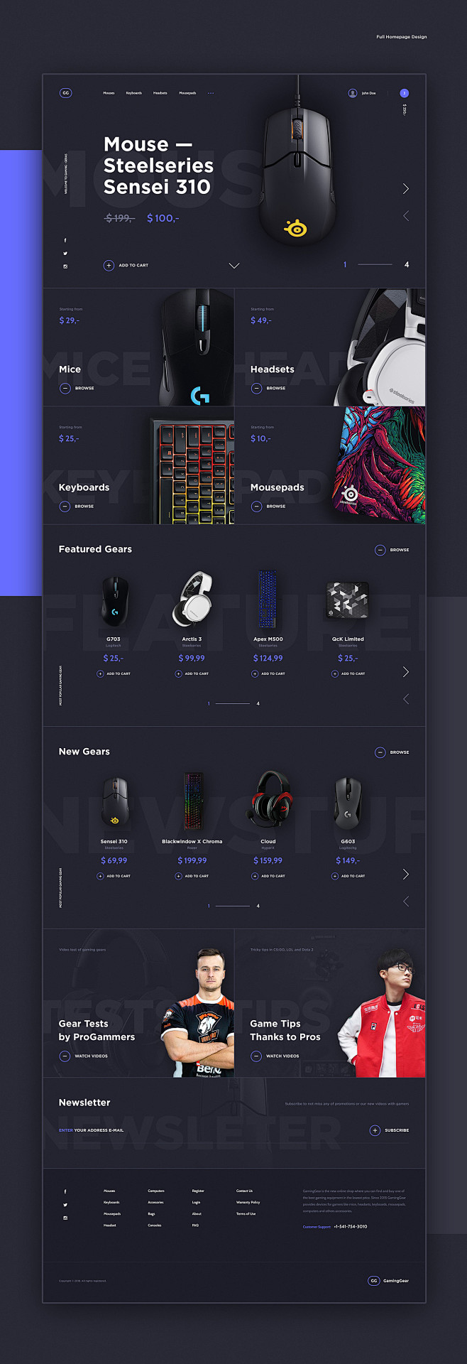 GamingGear. E-commer...
