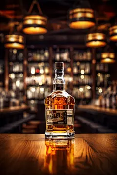 威士忌洋酒瓶酒图片摄影图