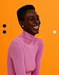 colorful commercial Exame Invest happy Investments people portrait