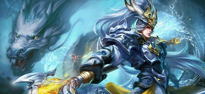 王者荣耀韩信白龙吟官方海报