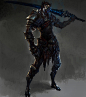 Sword Warrior, Ting Xu : Sword Warrior by Ting Xu on ArtStation.