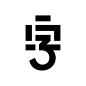 "字(Type)" lettering study 07—geometric +stencil #lettering #stencil #goemetric…