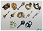 WAKFU MMO - Stuff : Costumes and Weapons Design for WakfuMMO ©Ankama