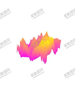 抽象山峰 【酷图网】梦幻,抽象,山峰,水墨,泼墨,迷雾,烟雾缭绕,山,插画,矢量