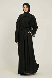 Plain Closed Abaya w...