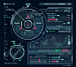 Sci-Fi UI. Personal work on Behance