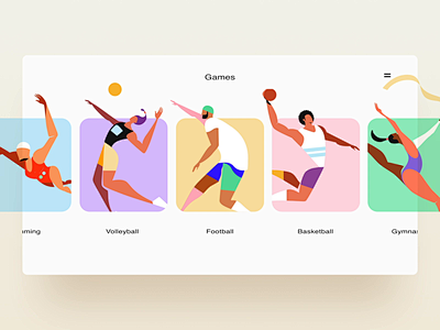 奥林匹克运动会网站登陆首页app动画排版...