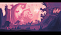 Trippy Environment , Kevin Cassidy : Painted in Photoshop.