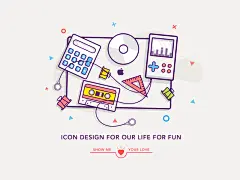 Some icons#插画##icon##精致##创意#