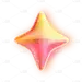 常规装饰系列3D立体感发光星星