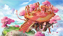 圆你一个浮岛婚礼梦！《天下HD》情缘系统首曝_ 《天下HD》正式官网_四大平台总动员， 畅享暖春购物季！