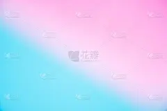 抽象模糊灯光梯度粉红色和蓝色壁纸背景。