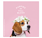 W CONCEPT : W컨셉 - [WHITE BLANK:화이트블랭크] [PIFB] PUPPY POST CARD (PINK)