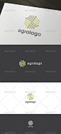 Abstract Agro Logo  #GraphicRiver         Agro Logo is a logo that can be used in companies providing agricultural services, web sites containing agricultural, and other similar uses. Its design is very simple and is easy to configure. Ready to print.