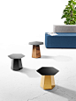 HEXT - Side tables from Derlot Editions | Architonic : HEXT - Designer Side tables from Derlot Editions ✓ all information ✓ high-resolution images ✓ CADs ✓ catalogues ✓ contact information ✓ find..