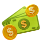 MONEY 3D Icon