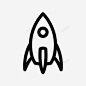 火箭导弹火箭发射图标 设计图片 免费下载 页面网页 平面电商 创意素材