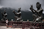 Scenes From Hong Kong, 'Pearl of the Orient' : Images of the vertical cityscape, street scenes, monuments, people, and natural landscapes of Hong Kong