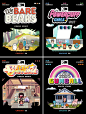 cartoon network illustratore 2d Illustration 2D Animation animated gif pixel artist Pixel art 8bit nerd Cartoons