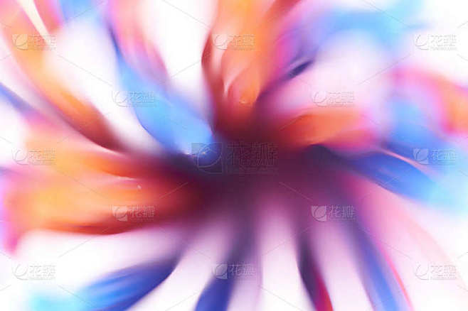彩色渐变柔和的阴影。现代抽象的成分。极具...