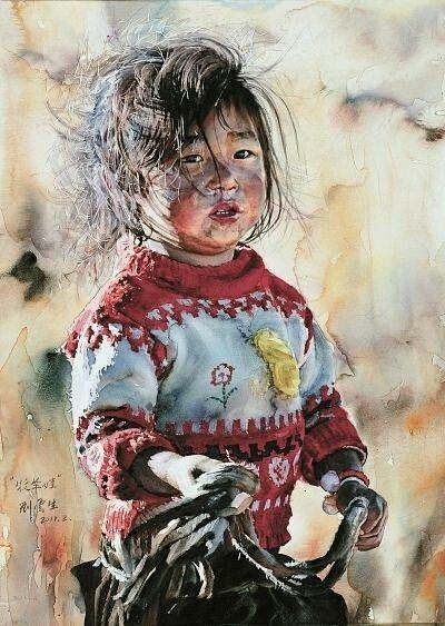 中国画家 刘云生(1937.11—) 通...