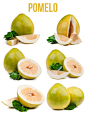 新鲜柚子图片PNG水果蔬菜高清素材design