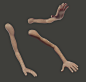 Here are some VR sculpted arms. I don’t think I have posted these here before. #vr #oculusmedium #arm #blender3d #3dart #cartoon #animation #digitalsculpting #instaart
