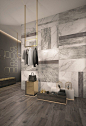 Wall/floor tiles with marble effect SUPREME by Flaviker Contemporary Eco Ceramics: 