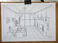 沐歌DZ采集到室内设计手绘图