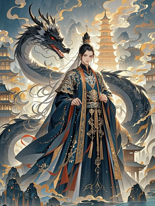 月夜啸声AI试验-玄幻男